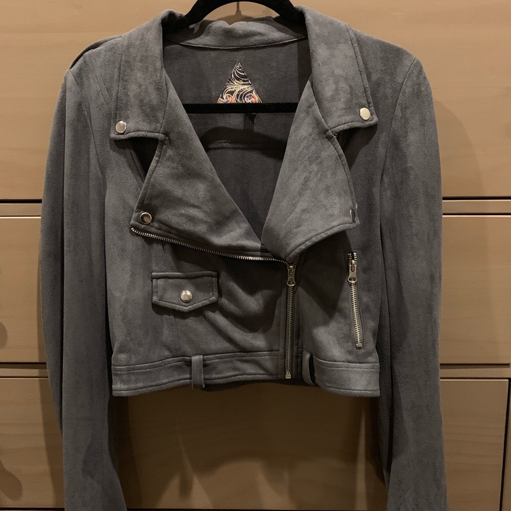 Soft grey jacket